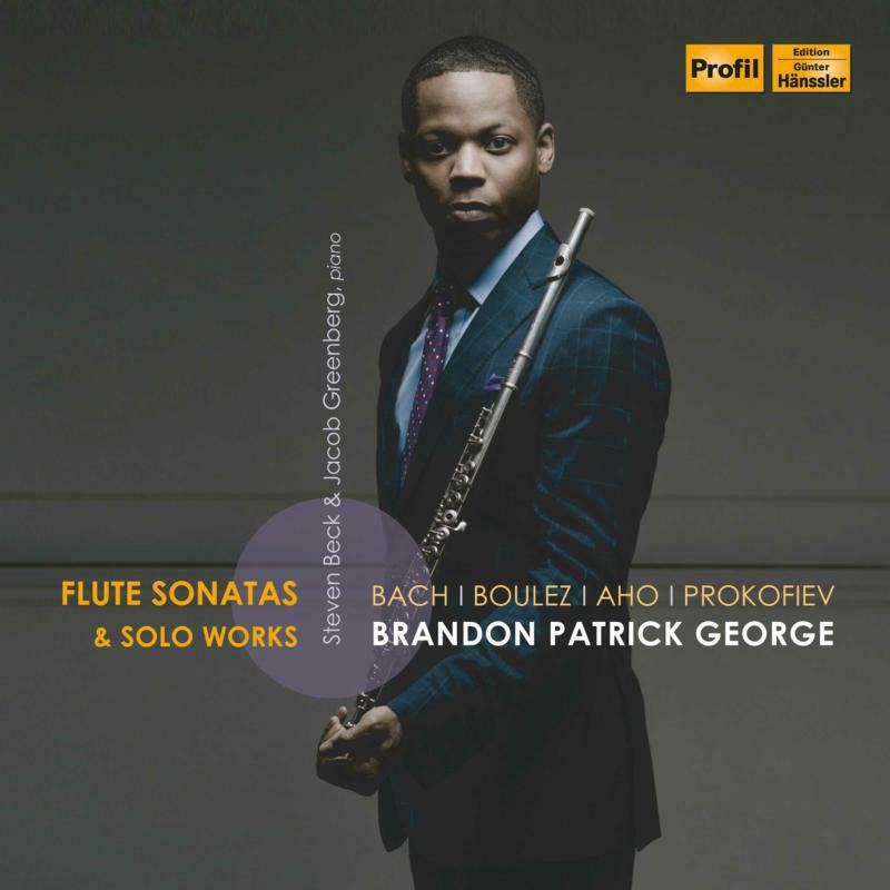Picture of George/Greenberg/Beck - Flute Sonatas & Solo Works: Brandon Patrick George
