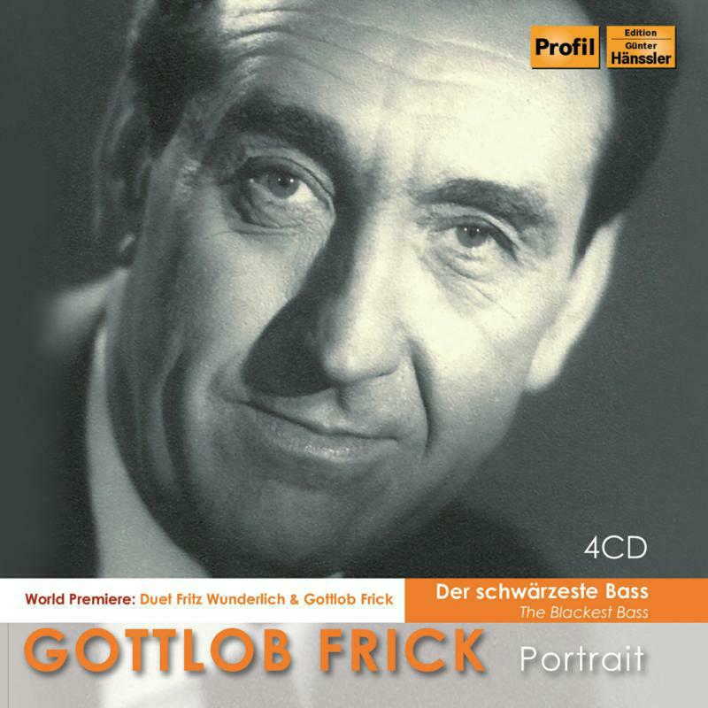 Picture of Gottlob Frick - Gottlob Frick: The Blackest Bass (Der schw�rzester Bass)