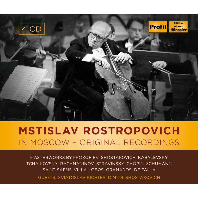 Picture of Rostropovich - Mstislav Rostropovich In Moscow: Original Recordings