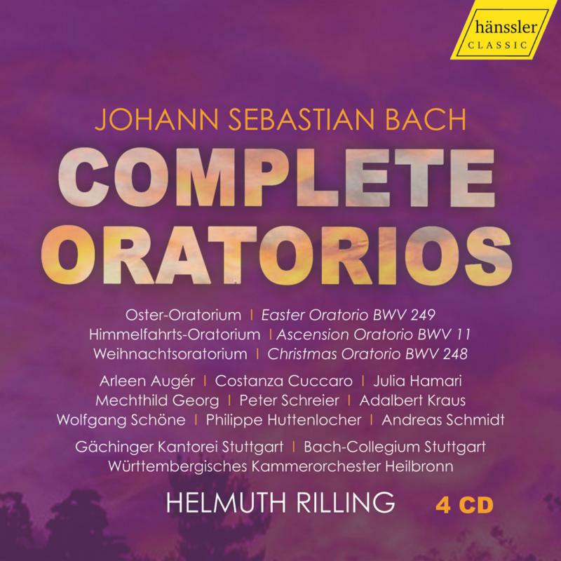 Picture of Rilling/Bach-Collegium St. - Johann Sebastian Bach: Complete Oratorios