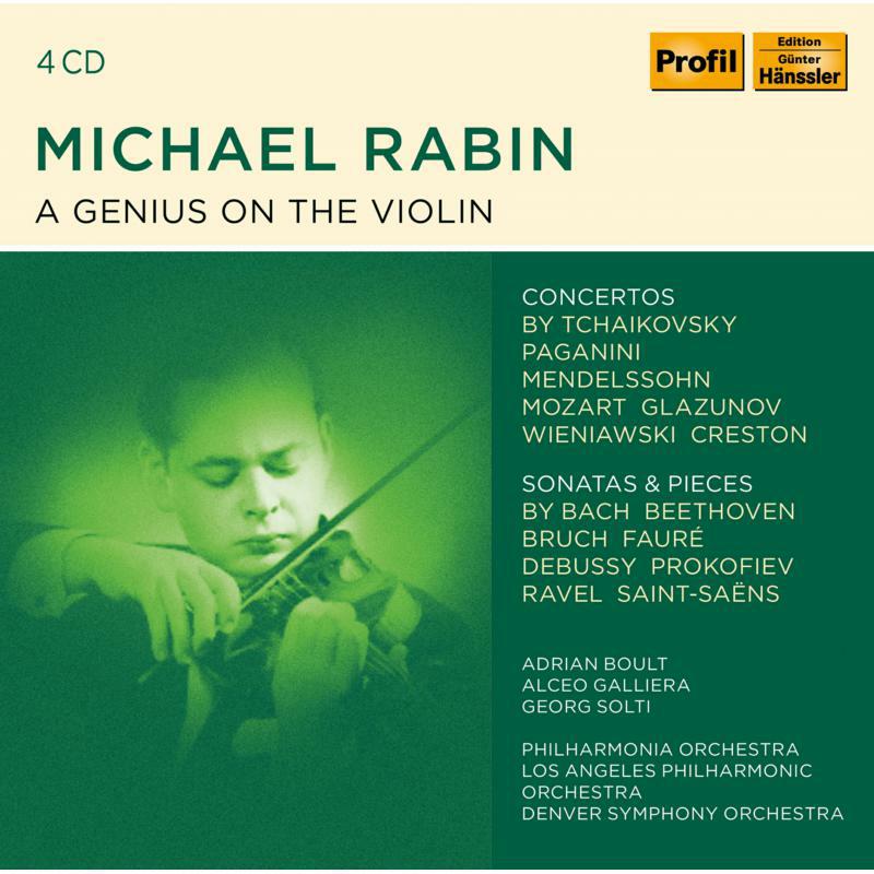 Picture of Michael Rabin - Michael Rabin: A Genius on the Violin