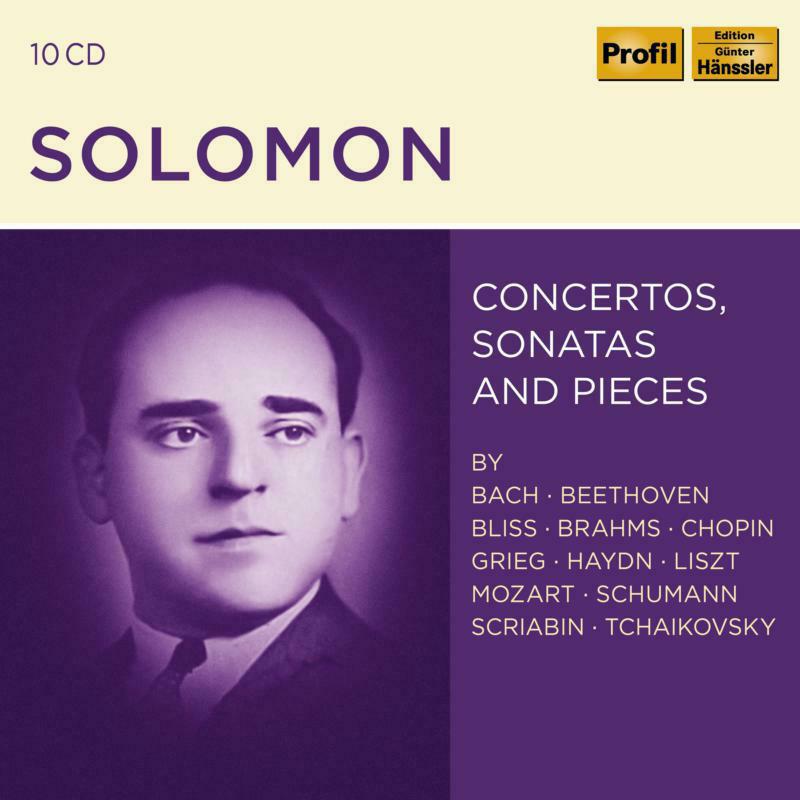 Picture of Solomon - Solomon: Concertos, Sonatas and Pieces