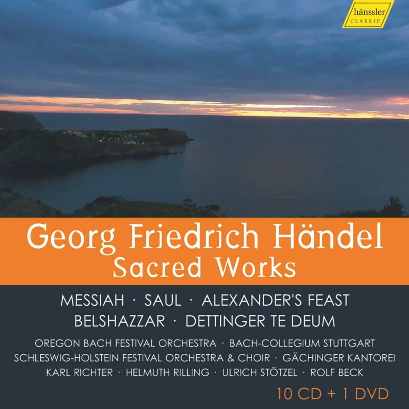 Picture of Richter/Rilling - Georg Friedrich Handel: Sacred Works