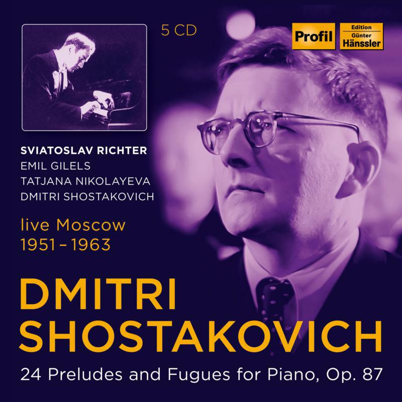 Picture of Richter/ Gilels/ Nikolayeva - Dmitri Shostakovich: 24 Preludes and Fugues for Piano, Op. 87