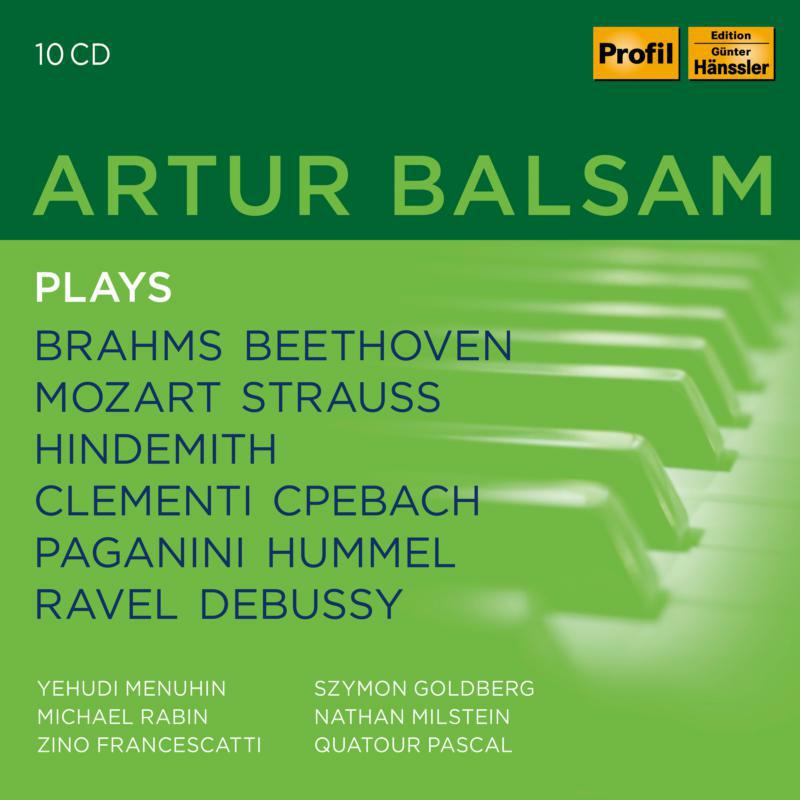 Picture of Artur Balsam - Artur Balsam Plays