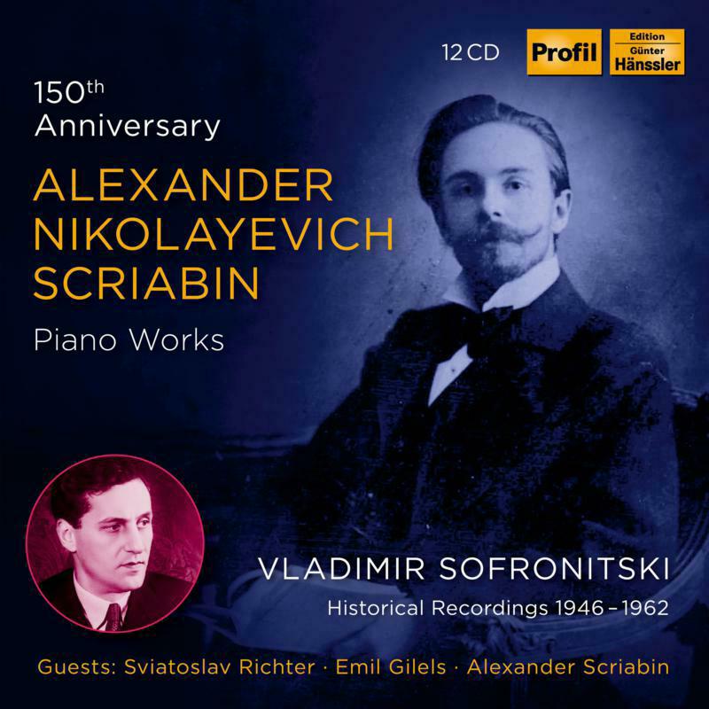 Picture of Sofronitsky - Alexander Nikolayevich Scriabin: Piano Works