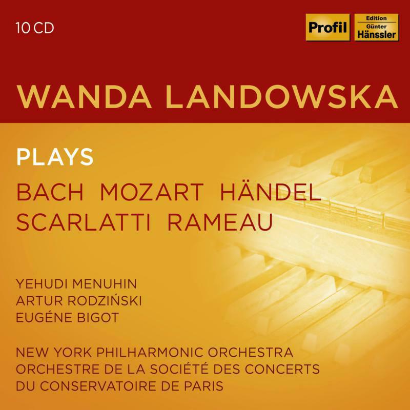 Picture of Landowska - Wanda Landowska plays Bach, Mozart, Handel, Scarlatti, Rameau