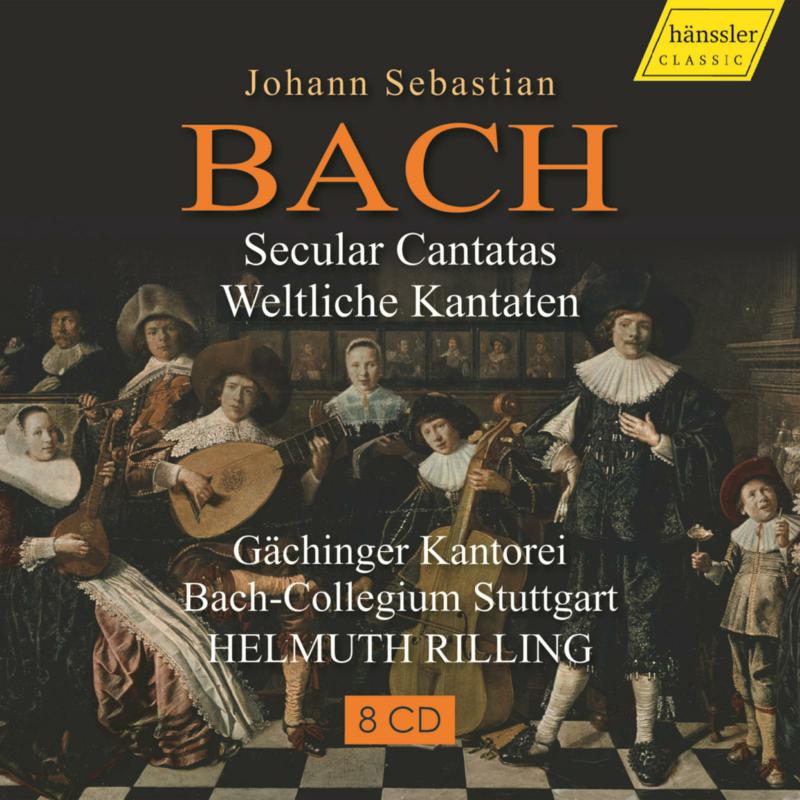 Picture of Gachinger Kantorei; Bach-Collegium Stuttgart; Helmuth Rilling - Johann Sebastian Bach: Weltliche Kantaten ('Secular Cantatas')