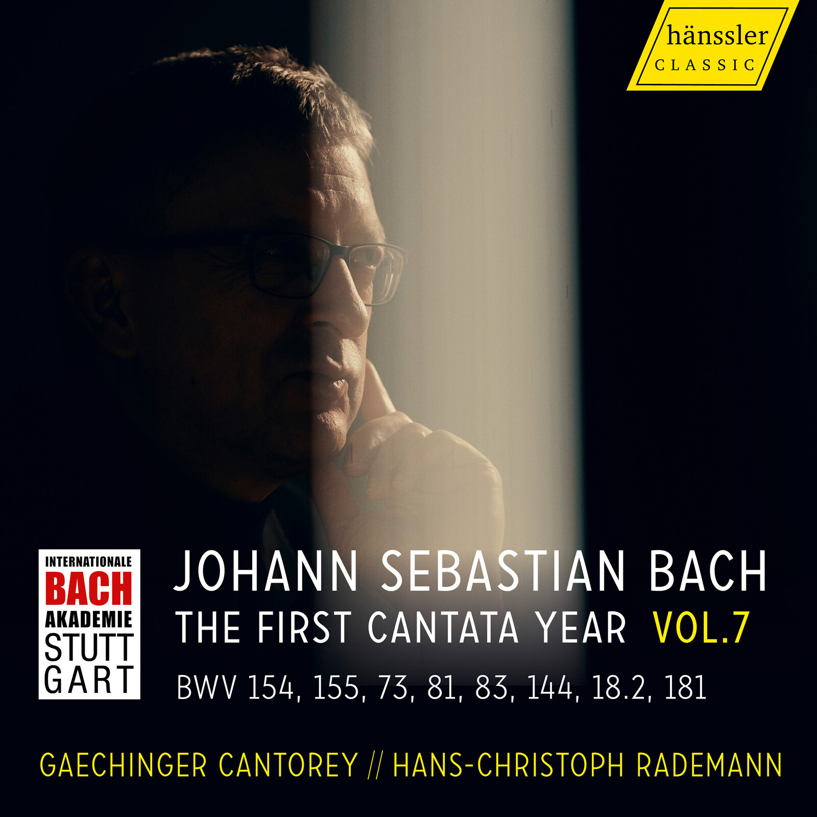 Picture of Miriam Feuersinger; Natasha Schnur; Alex Potter; Marie Henriette Reinhold; Benedikt Kristjansson; Daniel Johanssen; Matthias Winckhler; Tobias Berndt; Gaechinger Cantorey; Hans-Christoph Rademann - VISION.BACH - The First Cantata Year, Vol. 7 (BWV 154, 155, 73, 81, 83, 144, 18.2, 181)