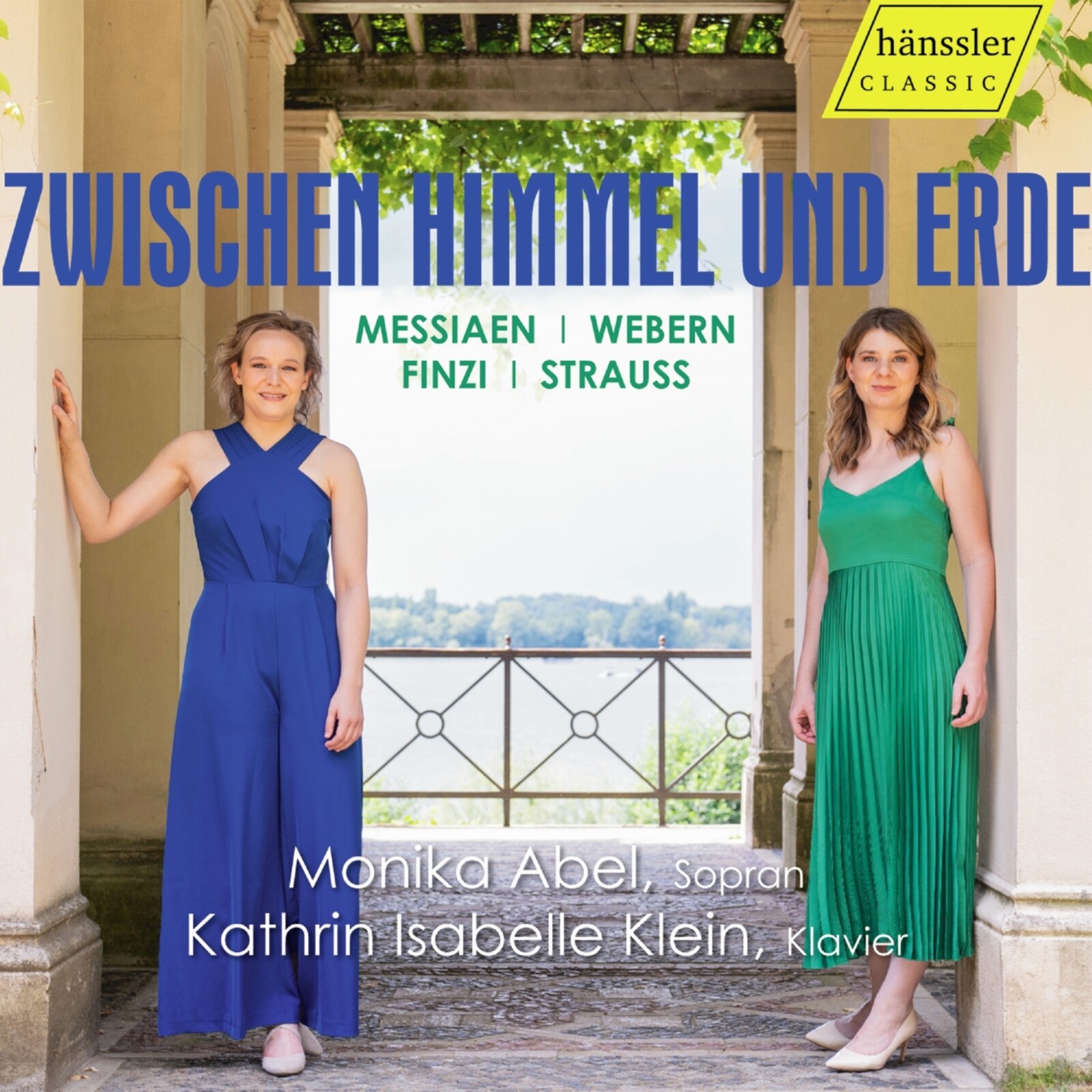 Picture of Monika Abel; Kathrin Isabelle Klein - Zwischen Himmel und Erde - Messiaen; Webern; Finzi; Strauss