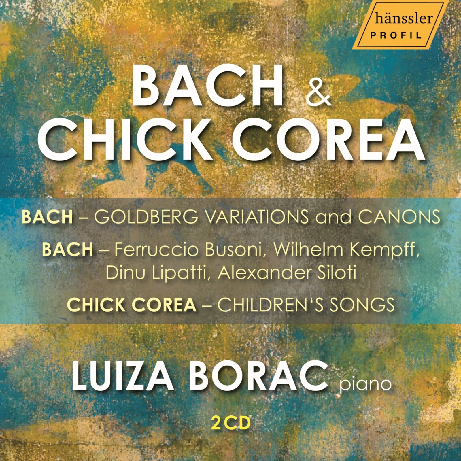 Picture of Luiza Borac - Johann Sebastian Bach: Goldberg Variations; Chick Corea: Children's Songs