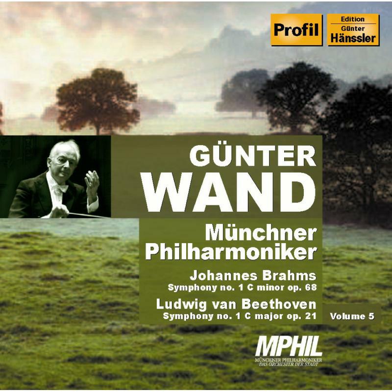 Picture of Wand:Munich Phil - BRAHMS: Symphony No. 1 / BEETHOVEN: Symphony No. 1