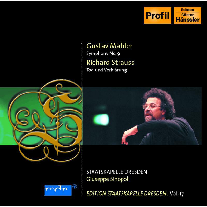 Picture of Staatskapelle:Sinopoli - MAHLER: Symphony No. 9 / STRAUSS, R.: Tod und Verklarung