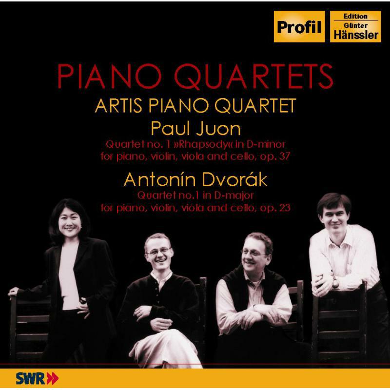 Picture of Artis Piano Quartet - DVORAK: Piano Quartet No. 1 / JUON: Piano Quartet No. 1,