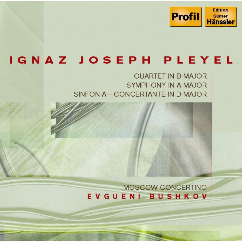 Picture of Moscow Concertino:Bushkov - PLEYEL: Quartet in B major / Symphony in A major / Sinfonia Concertante