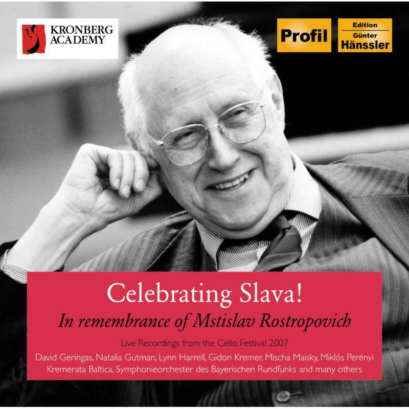 Picture of Rostropovich - ROSTROPOVICH: CELEBRATING SLAV