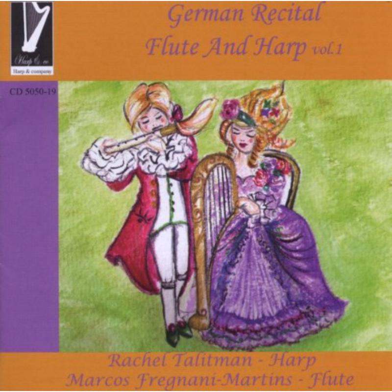 Picture of Talitman, Fregnani-Martins - German Recital - Flute & Harp Volume 1