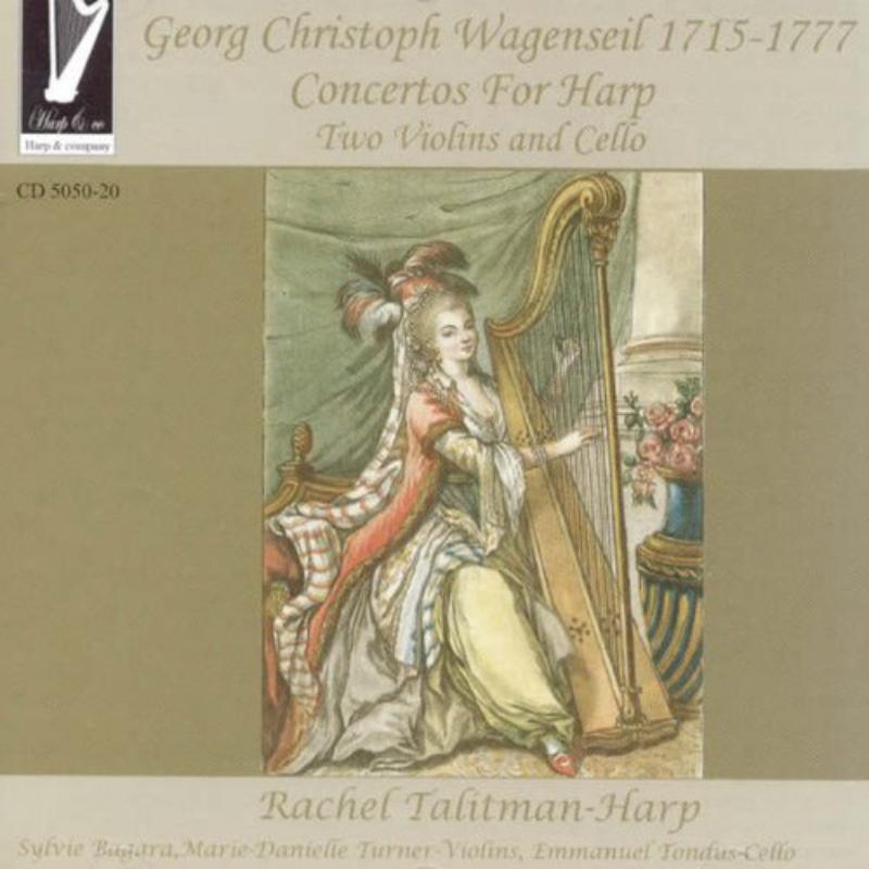 Picture of Talitman, Bargara, Turner, Tondus - Wagenseil: Concertos for Harp, Two Violins & Cello