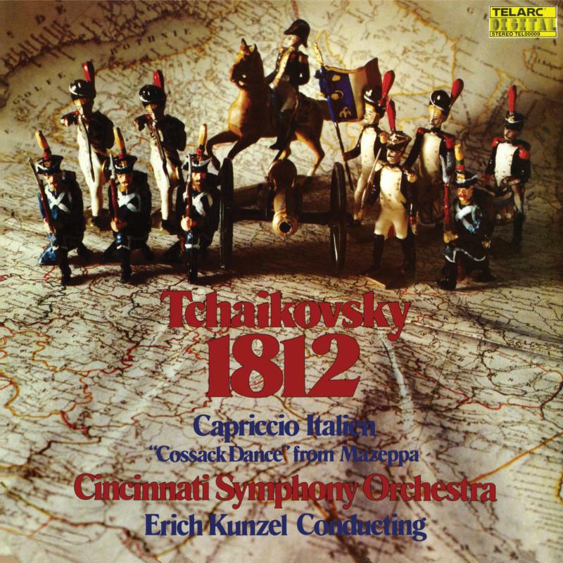 Picture of Cincinnati Symphony Orchestra & Erich Kunzel - Tchaikovsky: 1812 Overture, Op 49 & Capriccio Italien, Op. 4