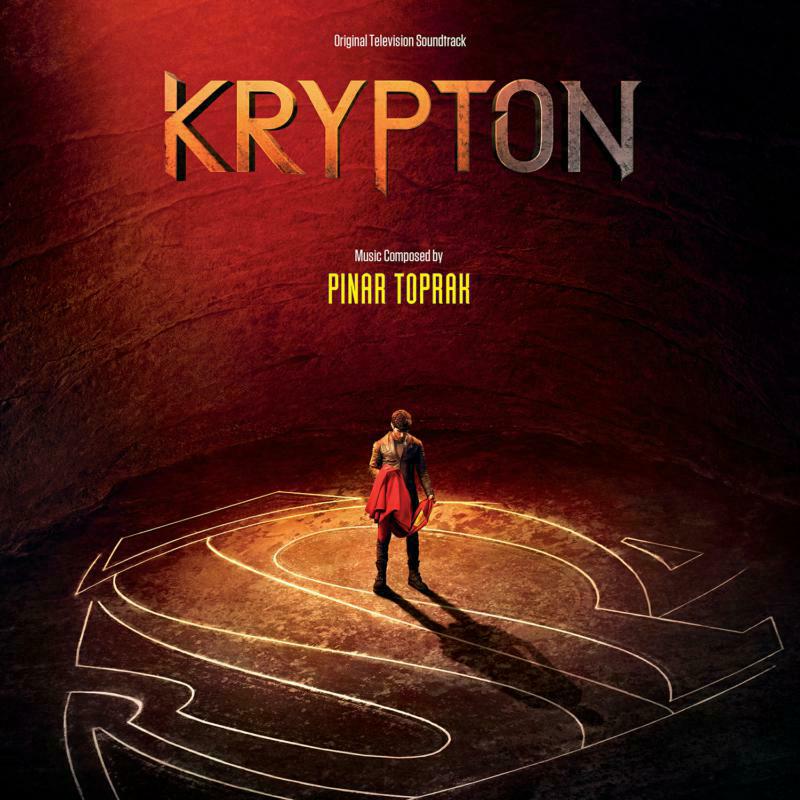 Picture of Pinar Toprak - Krypton (Original TV Soundtrack) (Orange/Yellow Galaxy Coloured Vinyl)
