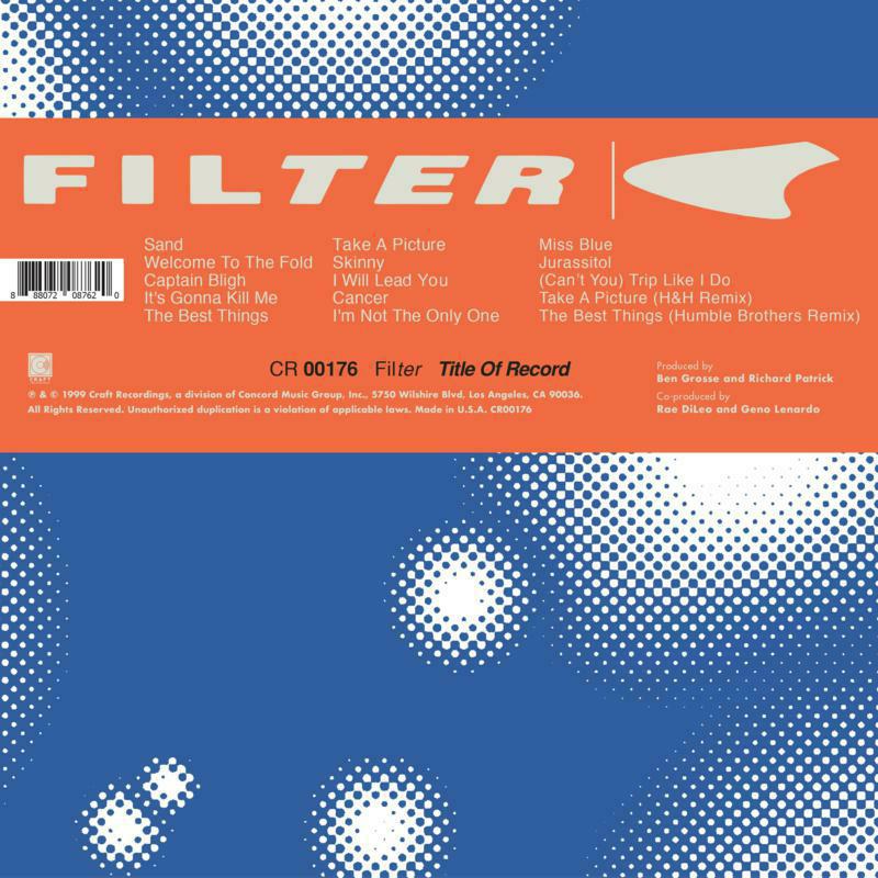 Picture of Filter - Title Of Record