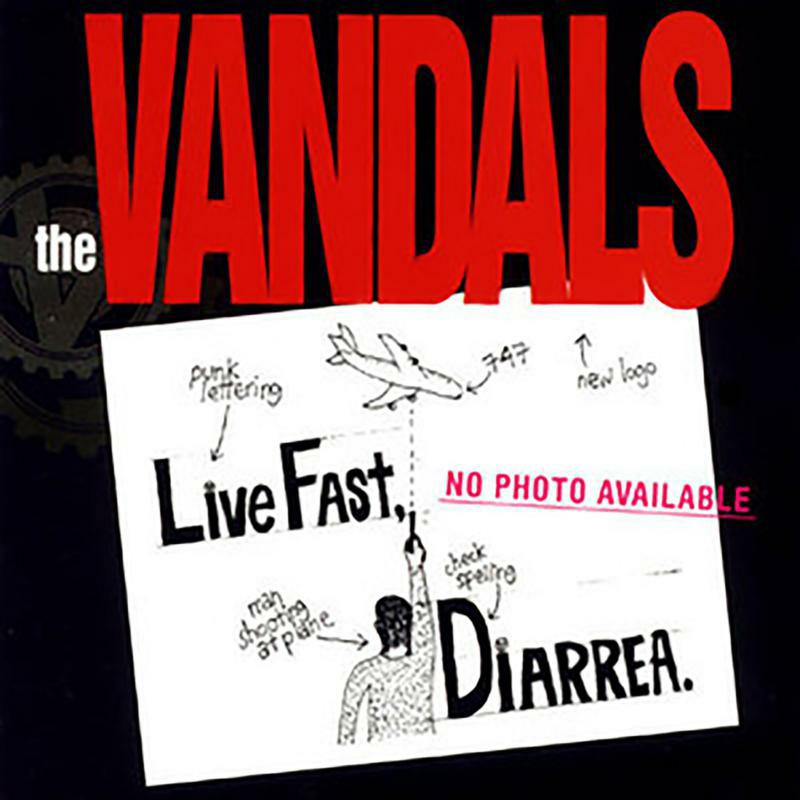 Picture of The Vandals - Live Fast Diarrhea: 25th Anniversary Edition (Explosive Brown Splatter Vinyl)