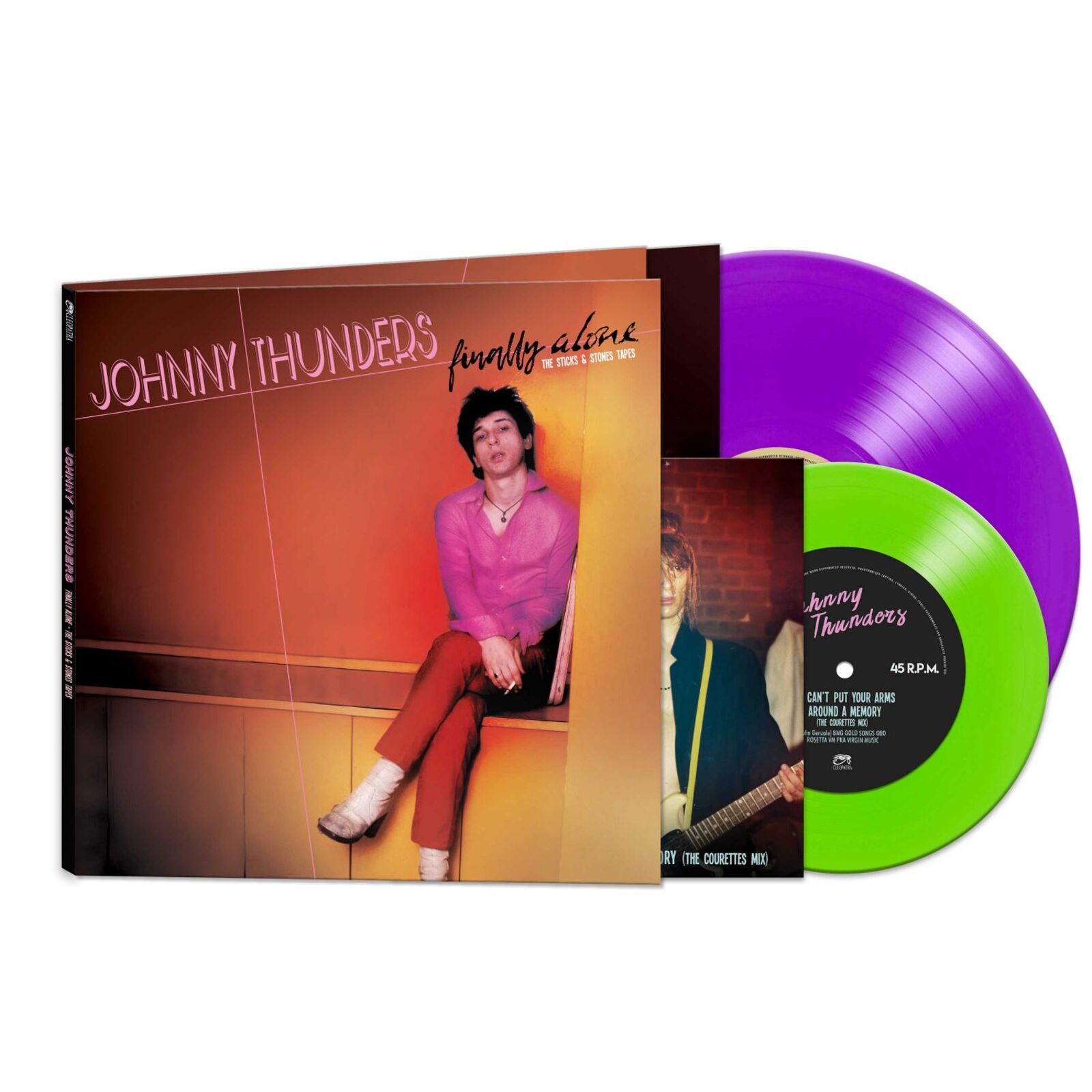 Picture of Johnny Thunders - Finally Alone - The Sticks & Stones Tapes