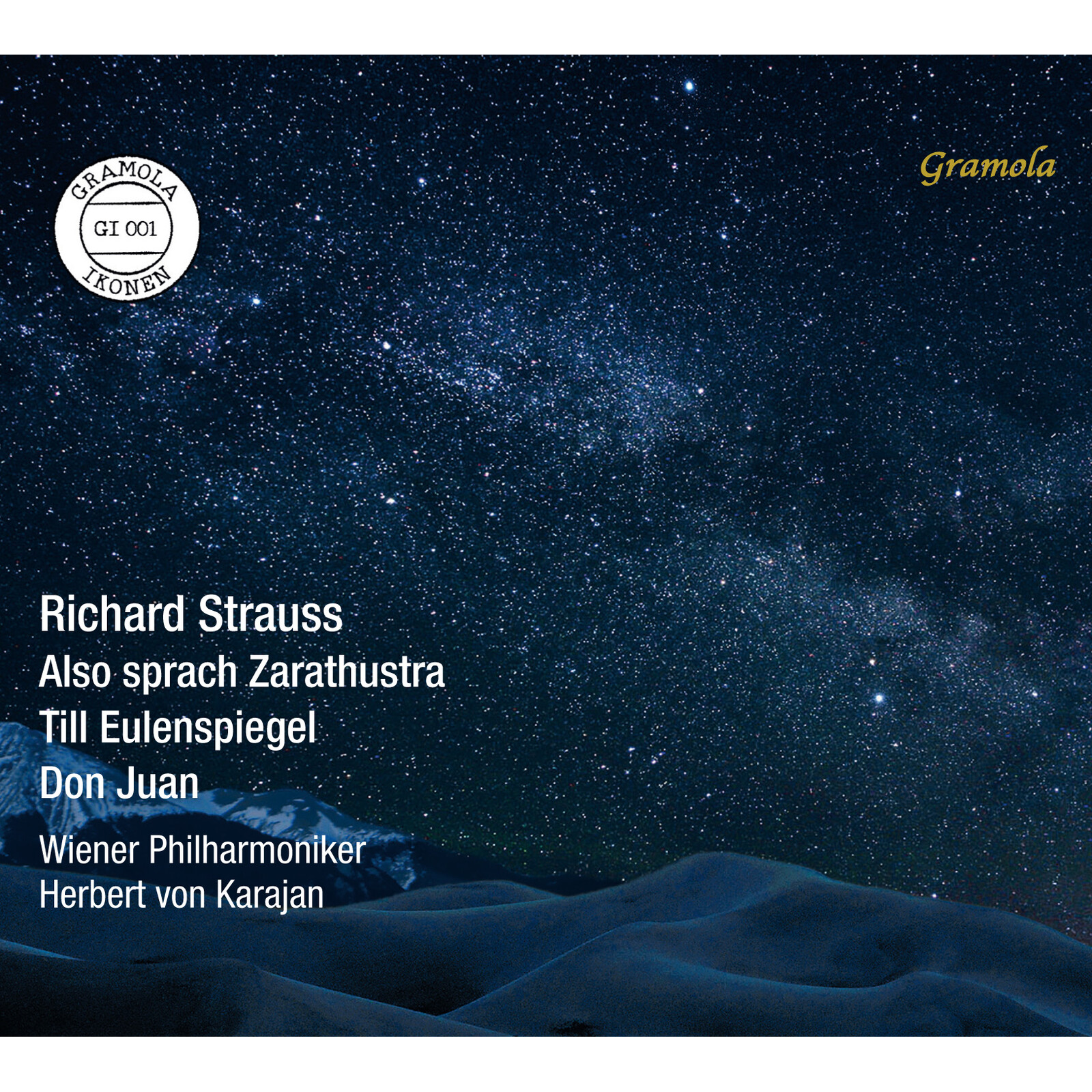 Picture of Wiener Philharmoniker; Herbert von Karajan - Richard Strauss: Also sprach Zarathustra; Till Eulenspiegel; Don Juan