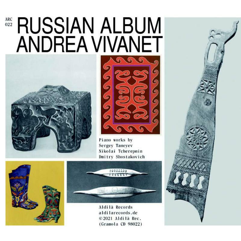 Picture of ANDREA VIVANET - Sergej Tanejew, Nikolai Tscherepnin, Dmitry Shostakovich, Russian Album