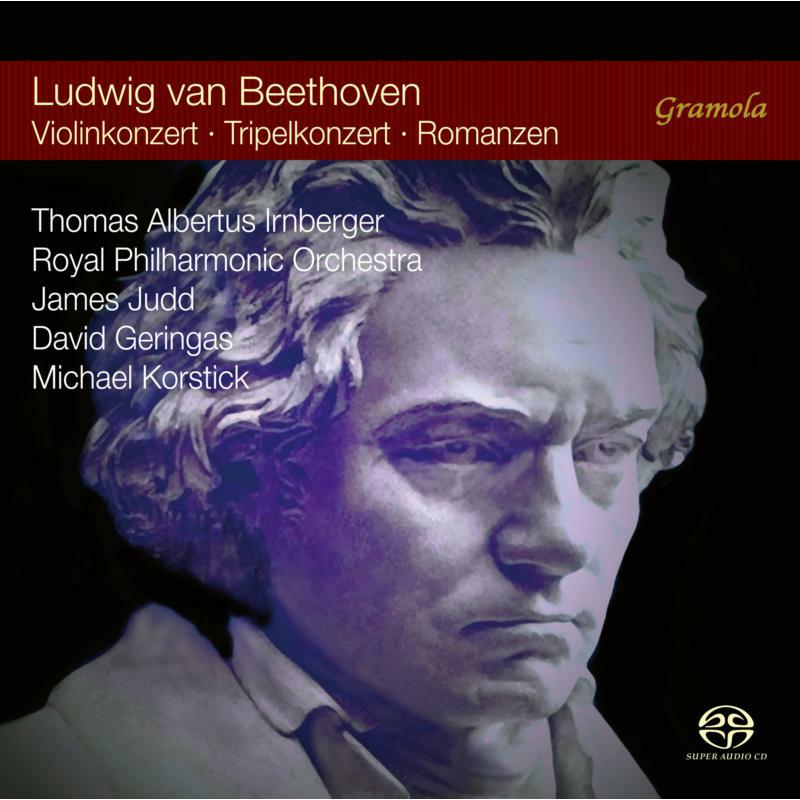 Picture of Irnberger/Judd/Rpo - Ludwig van Beethoven: Violin Concerto in D major, Op. 61, Romances for Violin and Orchestra, Concerto for Piano, Violin