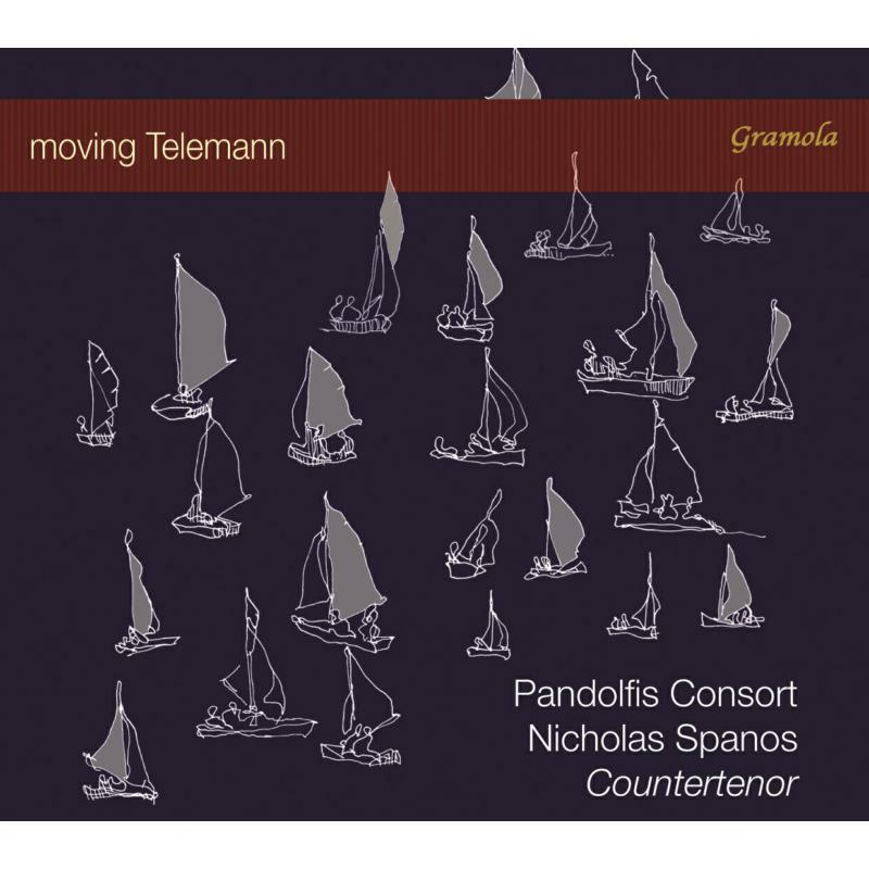 Picture of Spanos/ Pandolfis Consort - moving Telemann: Cantatas and Sonatas