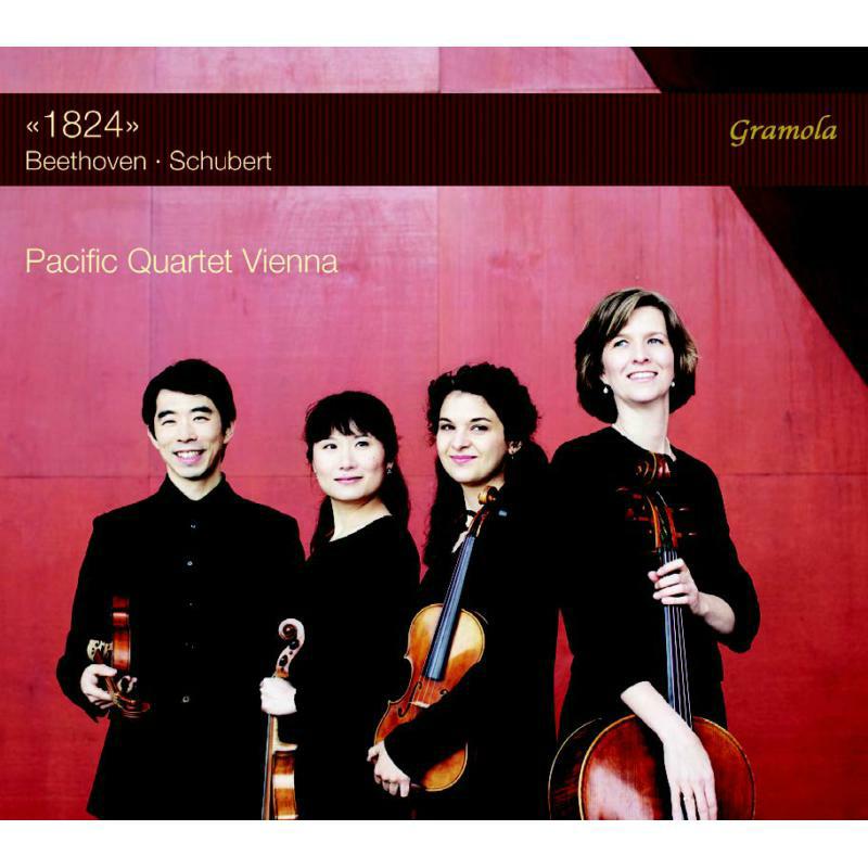 Picture of Pacific Quartet Vienna - Ludwig van Beethoven: String Quartet No.12 in E flat major, Op. 127 and Franz Schubert: String Quartet No.13 'Rosamunde'
