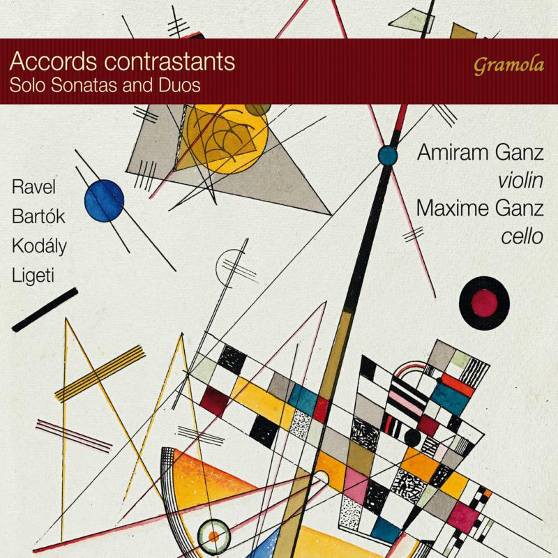 Picture of GANZ/GANZ - Accords contrastants - Solo Sonatas and Duos
