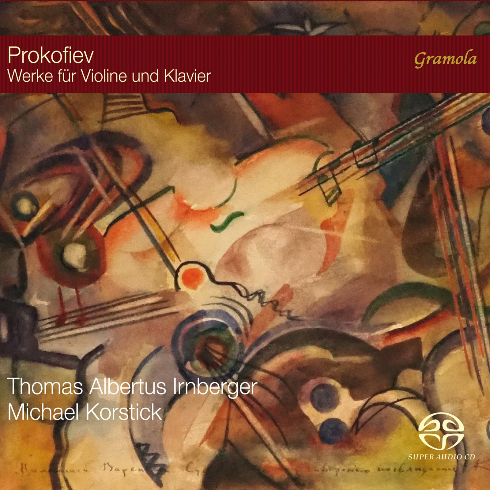 Picture of Thomas Albertus Irnberger; Michael Korstick - Sergei Prokofiev: Works for Violin and Piano