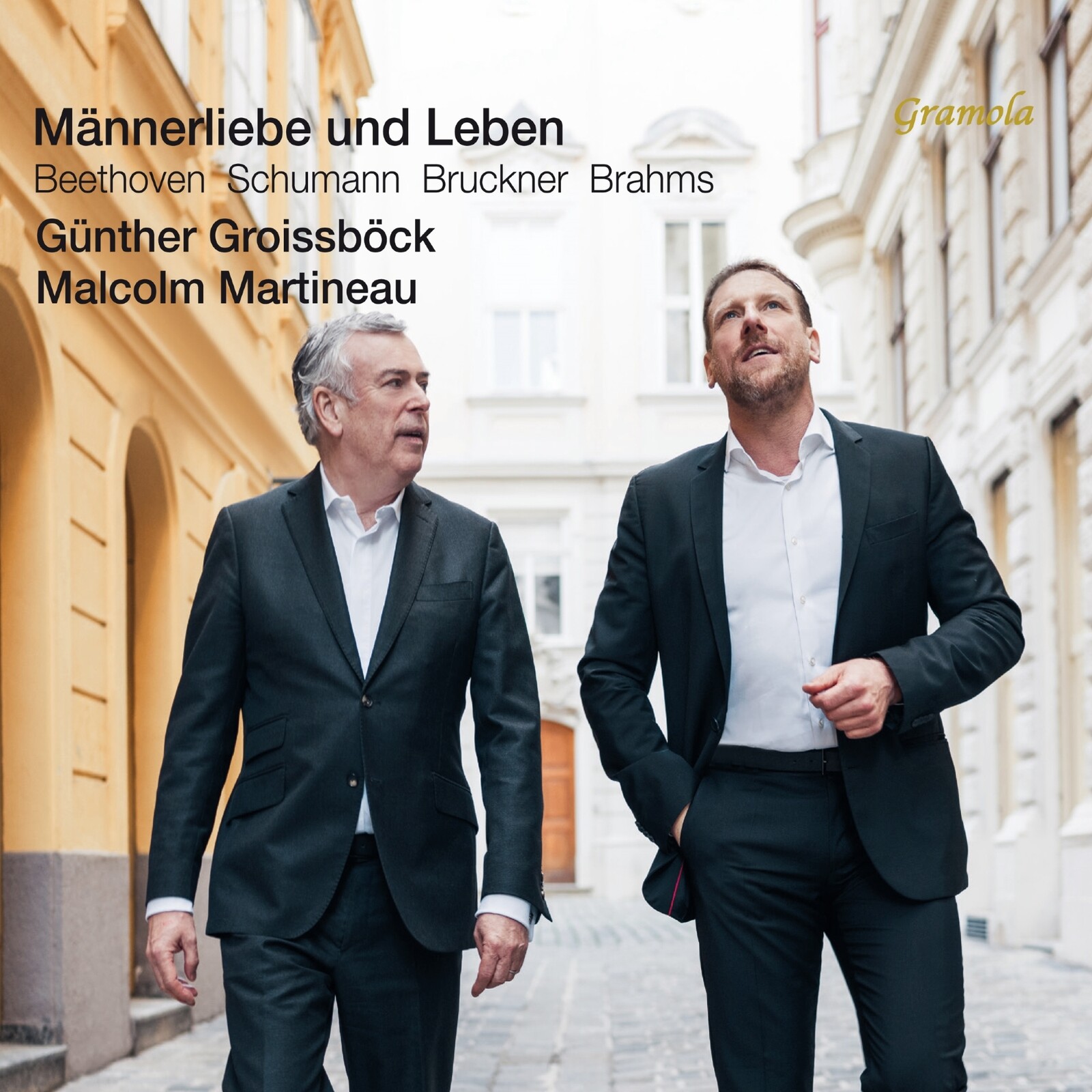 Picture of Guonther Groissbock; Malcom Martineau - Mannerliebe und Leben - Works by Beethoven, Schumann, Bruckner and Brahms