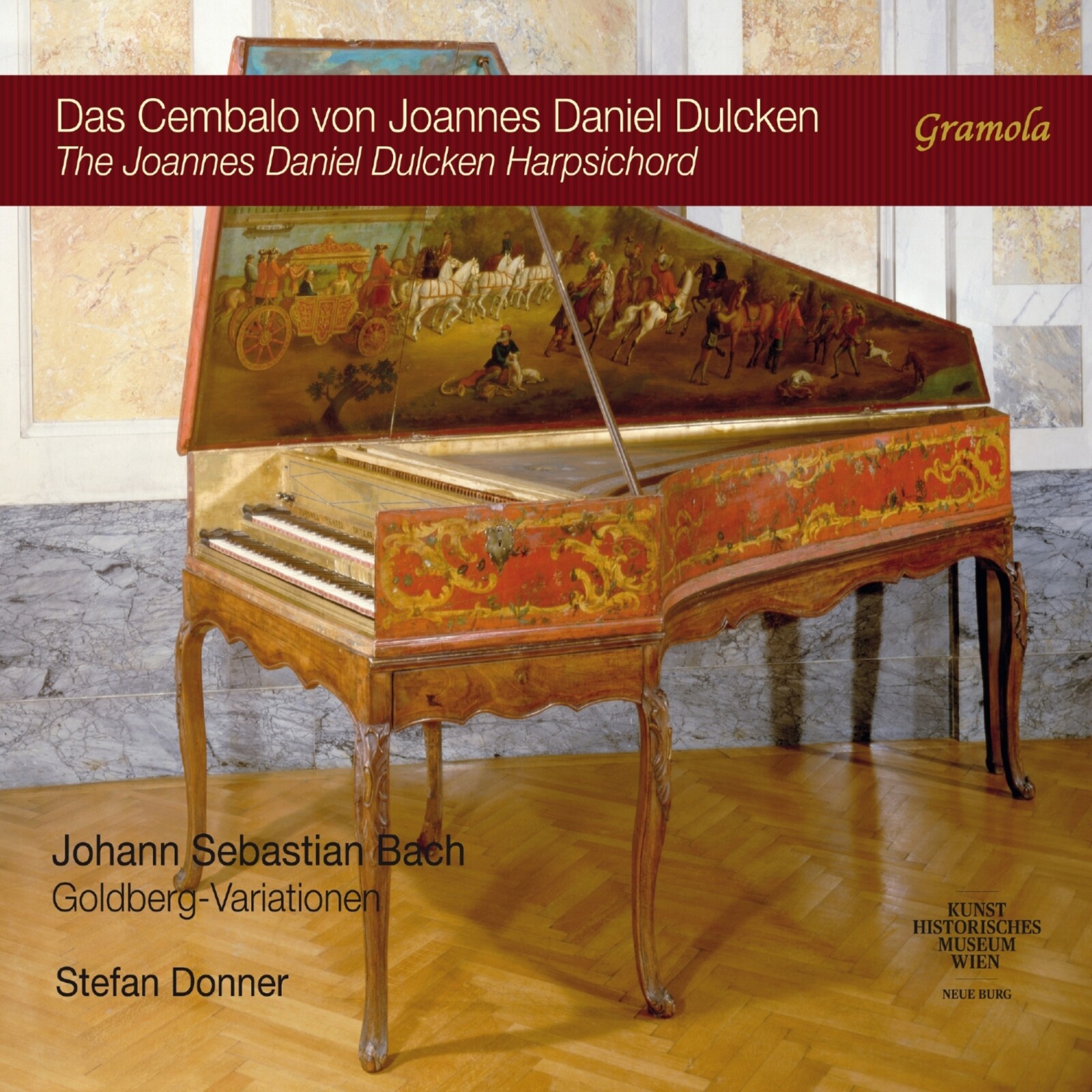 Picture of Stefan Donner - The Joannes Daniel Dulcken Harpsichord - Johann Sebastian Bach: Goldberg Variations