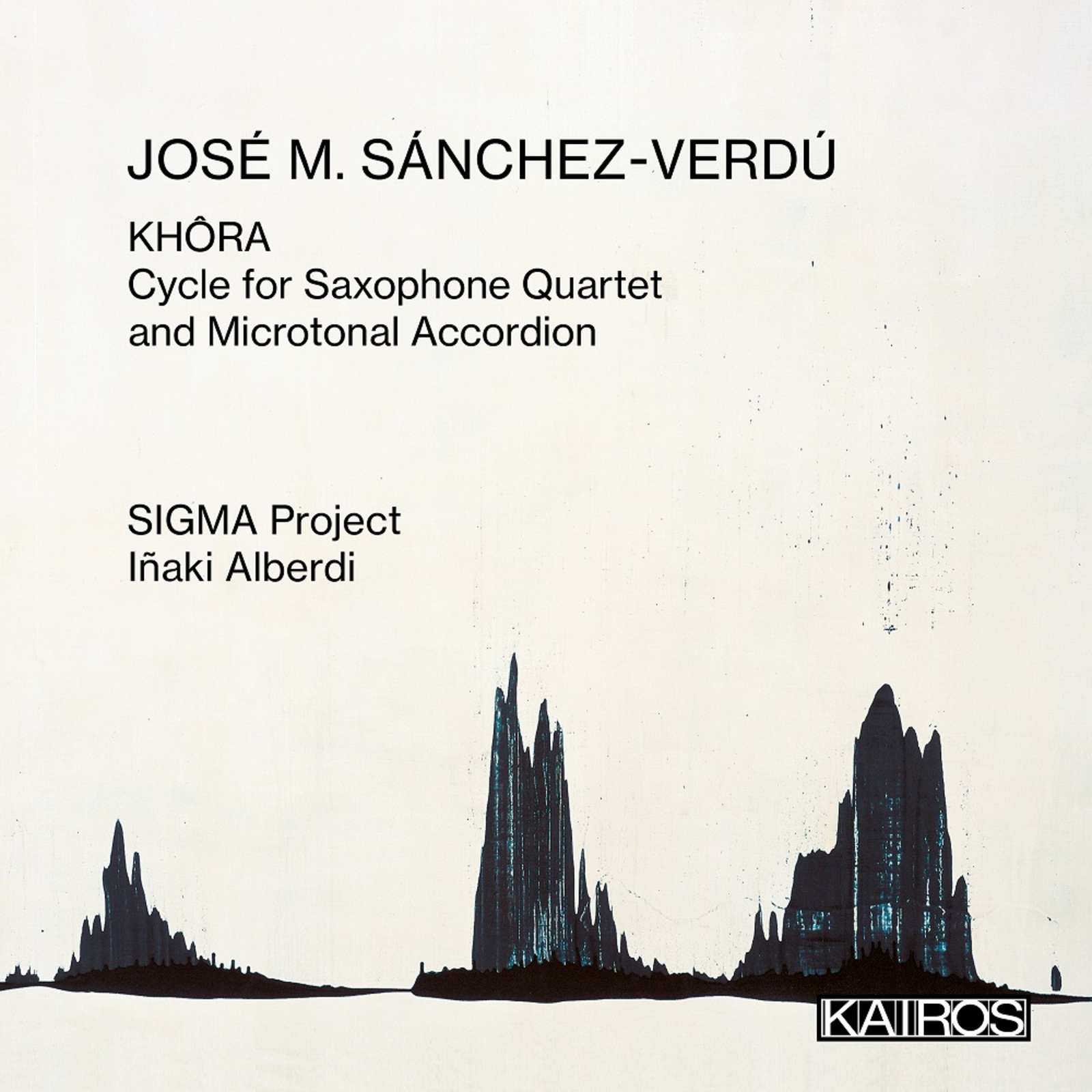 Picture of Jose M. Sanchez-Verdu - KHORA. Cycle for Saxophone Quartet and Microtonal Accordion