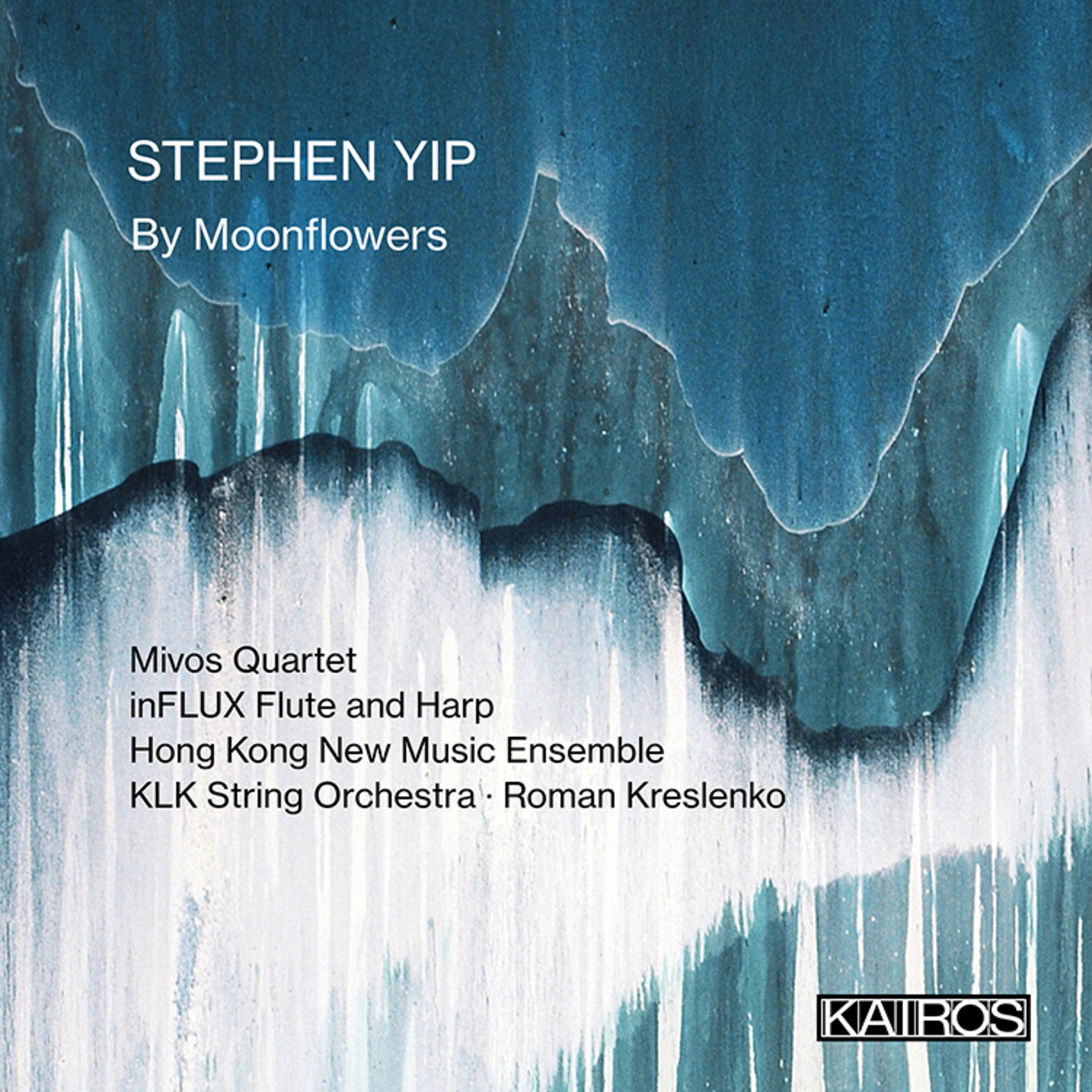Picture of Mivos Quartet, Hong Kong New Music Ensemble, inFLUX Flute and Harp, KLK String Orchestra - Stephen Yip: By Moonflowers
