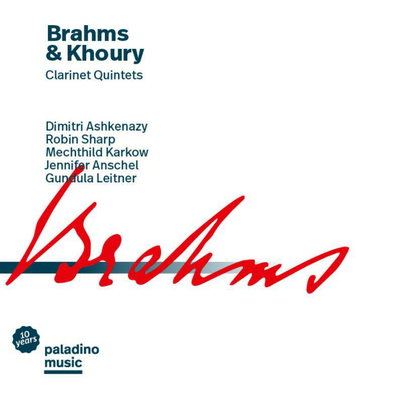 Picture of Dimitri Ashkenazy - Brahms & Khoury: Clarinet Quintets
