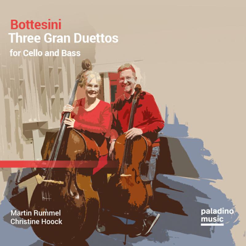 Picture of Martin Rummel; Christine Hoock - Bottesini: Three Gran Duettos for Cello and Bass