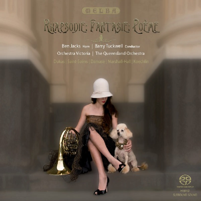 Picture of Ben Jacks - Rhapsodie - Fantasie - Poeme: Music for Horn & Orchestra