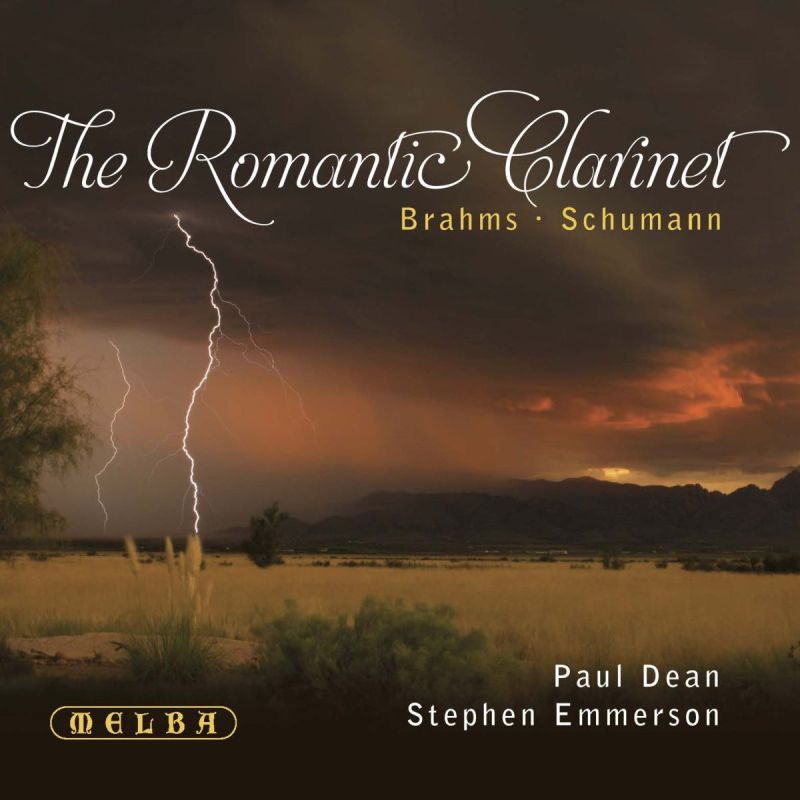 Picture of Paul Dean & Stephen Emmerson - The Romantic Clarinet: Brahms & Schumann