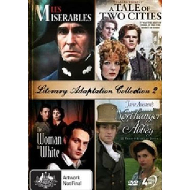 Picture of Literary Adaptation Collection 2 - Les Miserables (1978), A Tale of Two Cities (1989), The Woman in White (1997) and Northanger Abbey (2007)