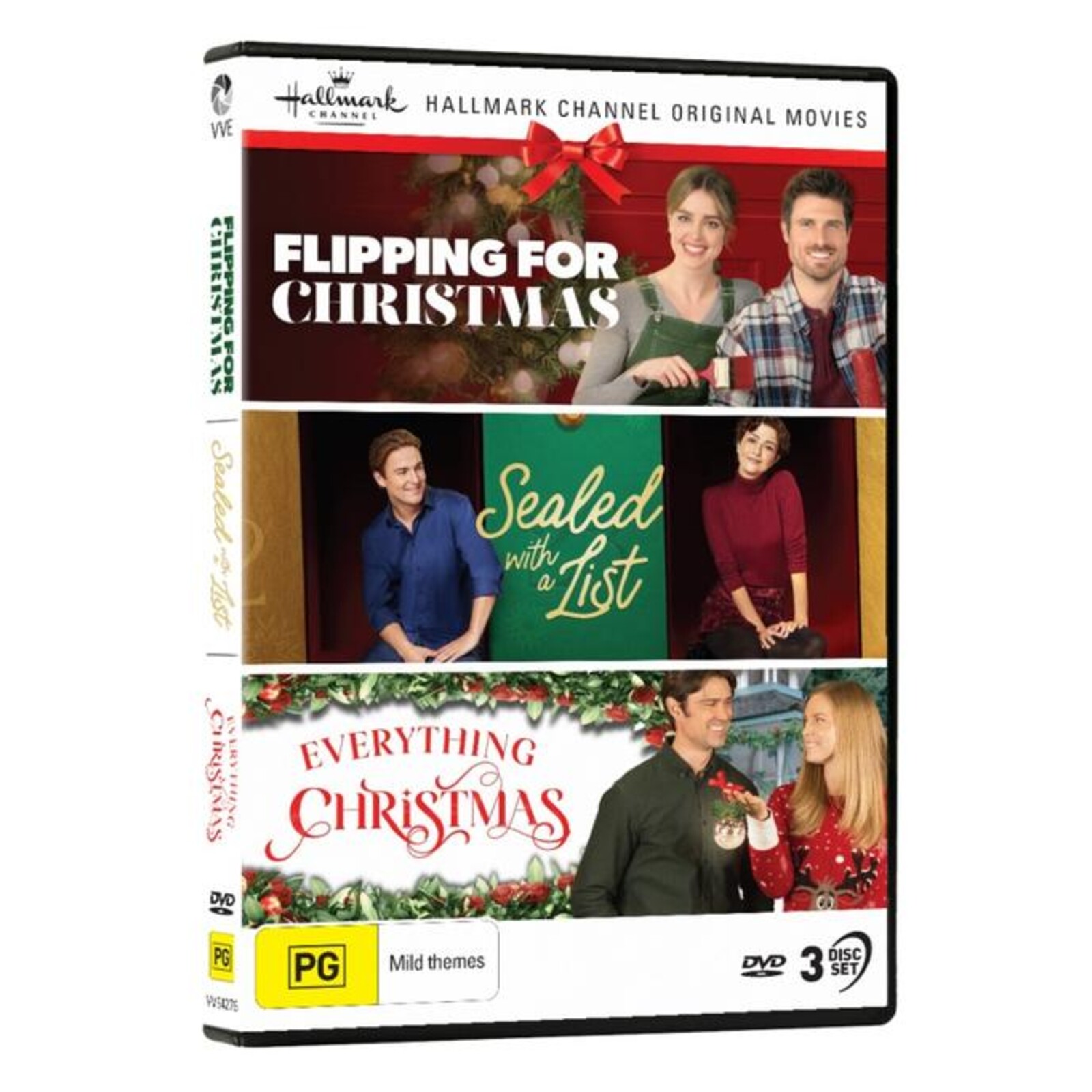 Picture of Hallmark Christmas Collection - Flipping For Christmas / Sealed With A List / Everything Christmas