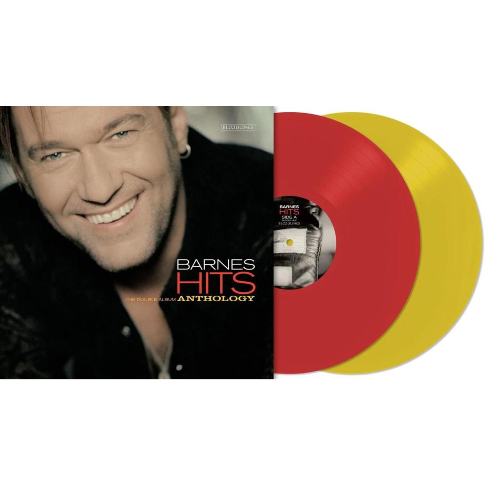 Picture of Jimmy Barnes - Hits (Transparent Red & Transparent Yellow Vinyl)