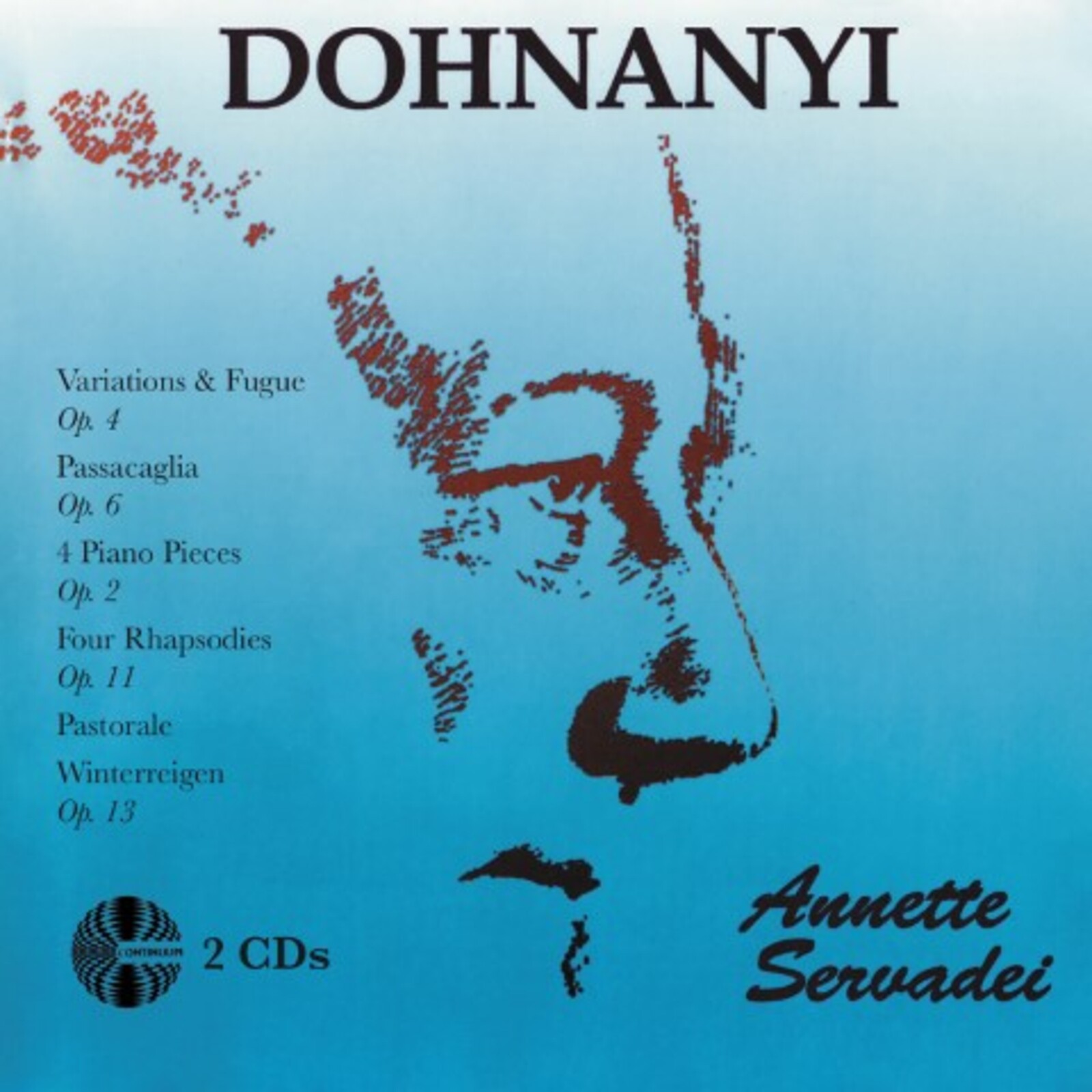 Picture of ANNETTE SERVEDAI - DOHANNYI PIANO WORKS
