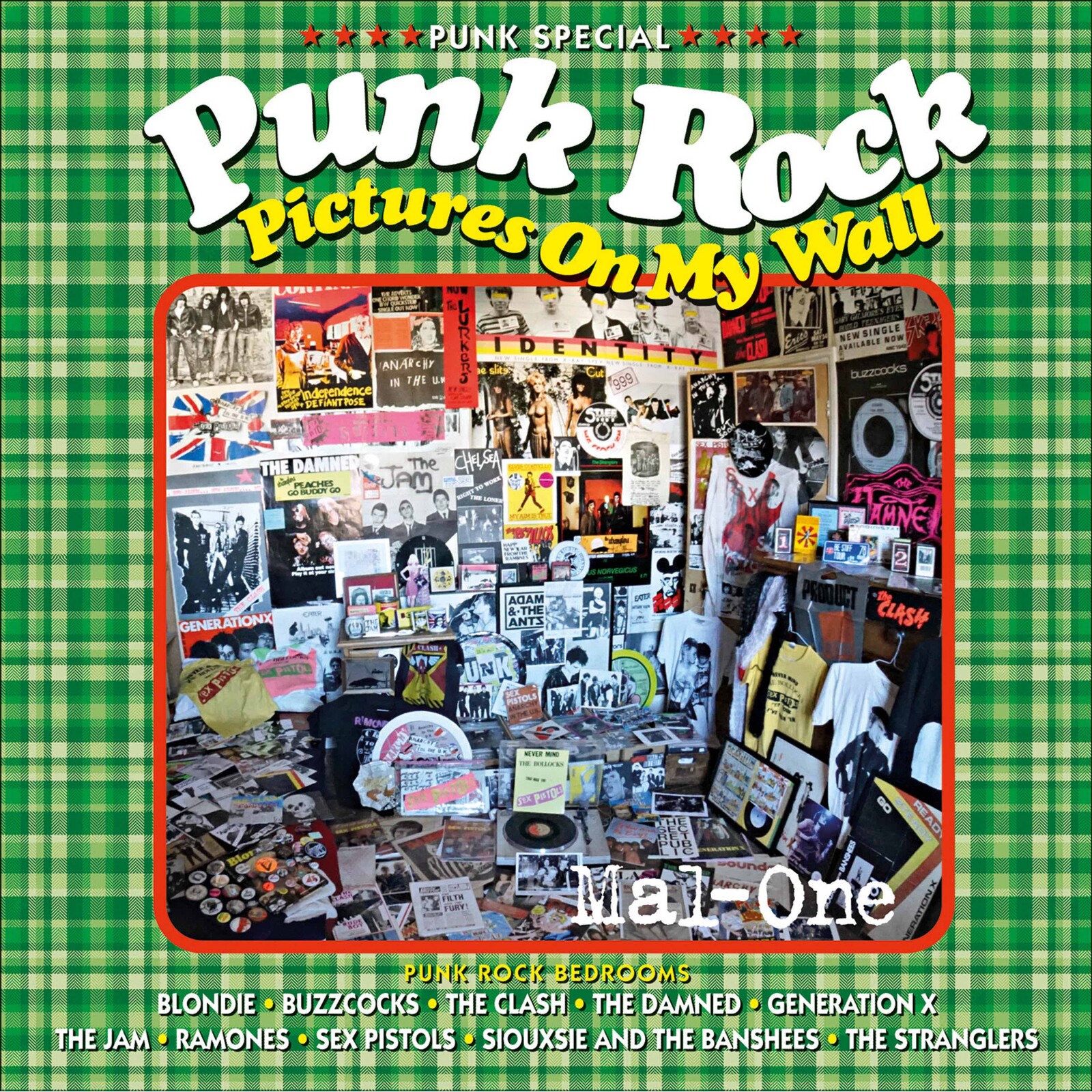 Picture of Mal-One - Punk Rock' Pictures On My Wall Book