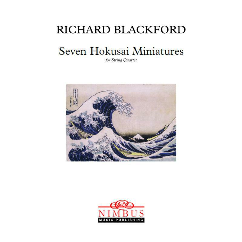Picture of Various - Richard Blackford: Seven Hokusai Miniatures