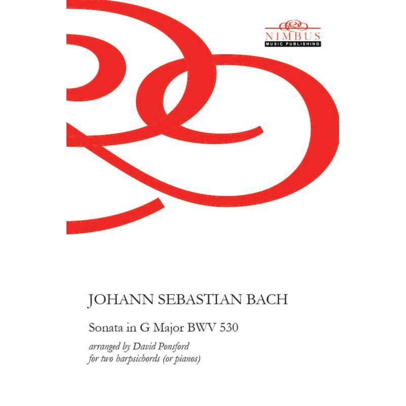 Picture of Various - Johann Sebastian Bach: Sonata No. 6 in G major BWV 530 (arranged by David Ponsford for Two Harpsichords or pianos)