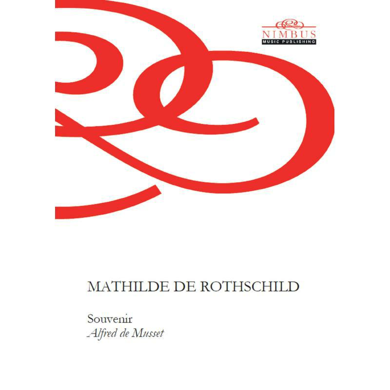 Picture of Mathilde De Rothschild - Mathilde de Rothschild: Souvenir (Alfred de Musset)